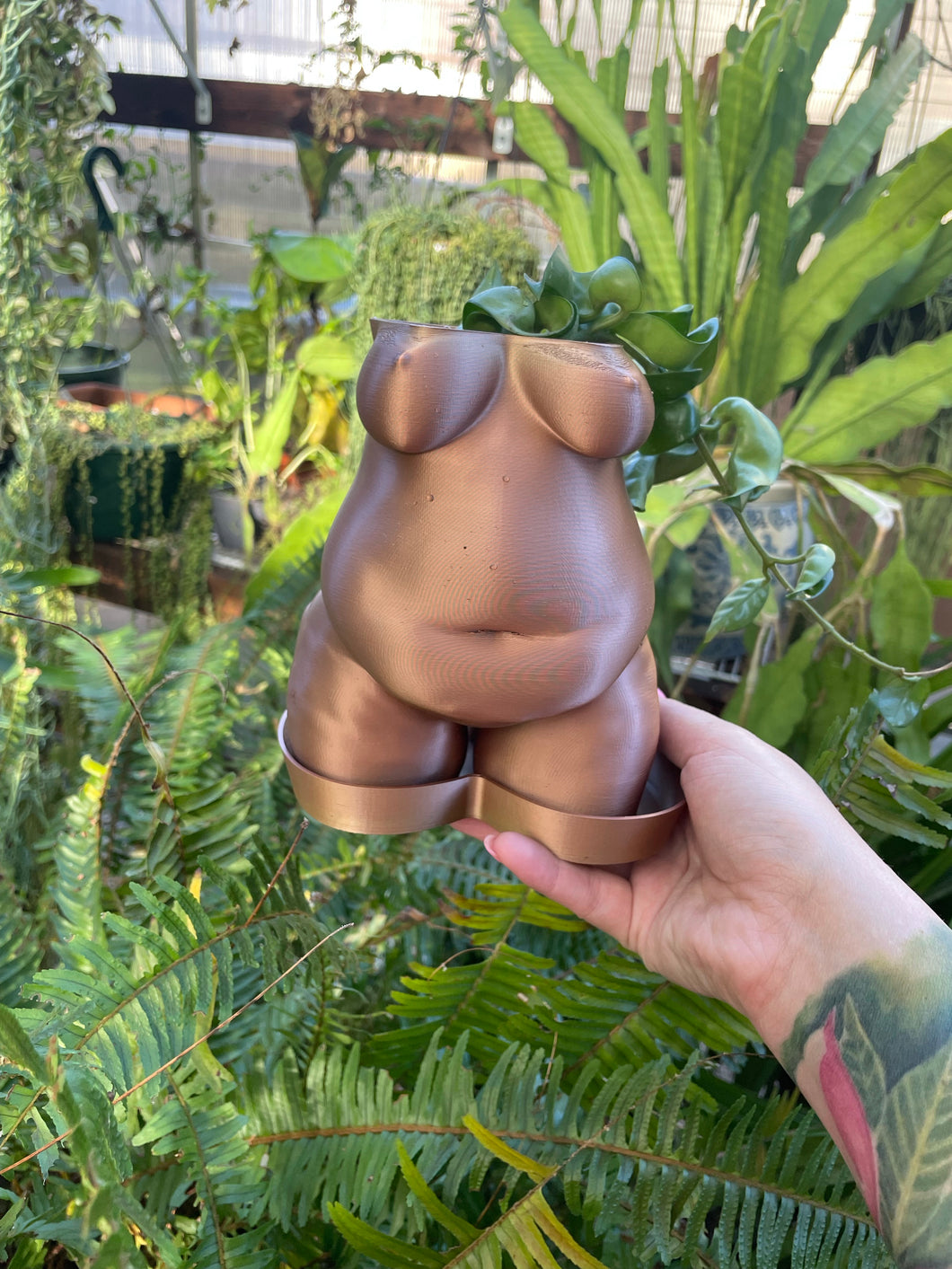 Fat goddess planter